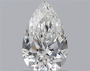 Picture of Natural Diamond 0.70 Carats, Pear with  Cut, F Color, VS1 Clarity and Certified by GIA