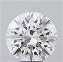 Lab Grown Diamond 8.07 Carats, Round with Excellent Cut, E Color, VVS2 Clarity and Certified by IGI