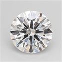 Lab Grown Diamond 1.02 Carats, Round with Excellent Cut, D Color, VVS2 Clarity and Certified by IGI