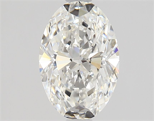 Picture of Natural Diamond 1.01 Carats, Oval with  Cut, F Color, VS1 Clarity and Certified by GIA