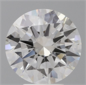 Lab Grown Diamond 5.03 Carats, Round with Excellent Cut, F Color, VVS2 Clarity and Certified by IGI