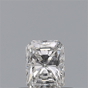 Picture of Natural Diamond 0.32 Carats, Radiant with  Cut, F Color, VVS2 Clarity and Certified by GIA
