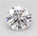 Del inventario de diamantes de laboratorio, 1.09 quilates, Redondo , Color E, claridad VVS2 y certificado IGI