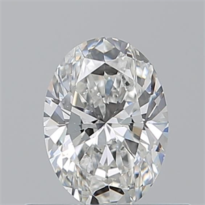 Picture of Natural Diamond 0.50 Carats, Oval with  Cut, F Color, SI1 Clarity and Certified by GIA