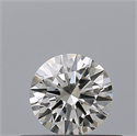 Diamante Natural 0.40 quilates, Redondo , Color G, claridad IF y certificado IGI