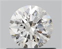 Diamante Natural 0.51 quilates, Redondo , Color H, claridad VVS2 y certificado GIA