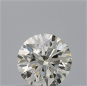Natural Diamond 0.40 Carats, Round with Excellent Cut, I Color, VS1 Clarity and Certified by IGI