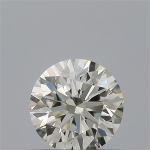 Picture of Natural Diamond 0.40 Carats, Round with Excellent Cut, I Color, VS1 Clarity and Certified by IGI