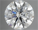 Natural Diamond 1.16 Carats, Round with Excellent Cut, J Color, SI1 Clarity and Certified by GIA