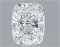 Natural Diamond 0.52 Carats, Cushion with  Cut, G Color, SI1 Clarity and Certified by GIA