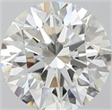Natural Diamond 2.70 Carats, Round with Excellent Cut, J Color, VS2 Clarity and Certified by GIA