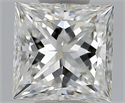 Natural Diamond 0.80 Carats, Princess with  Cut, H Color, VVS1 Clarity and Certified by GIA