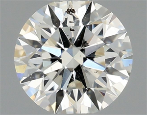 Foto Diamante Natural 0.40 quilates, Redondo , Color J, claridad SI2 y certificado GIA de