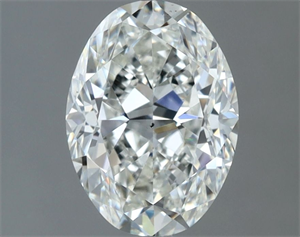 Picture of Natural Diamond 1.30 Carats, Oval with  Cut, H Color, VS2 Clarity and Certified by GIA