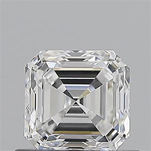 Picture of Natural Diamond 0.70 Carats, Asscher with  Cut, D Color, VS2 Clarity and Certified by GIA