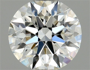 Picture of Natural Diamond 0.50 Carats, Round with Excellent Cut, H Color, VVS1 Clarity and Certified by GIA