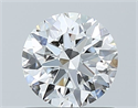 Diamante Natural 0.70 quilates, Redondo , Color F, claridad SI1 y certificado GIA