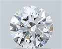 Diamante Natural 0.70 quilates, Redondo , Color F, claridad SI1 y certificado GIA