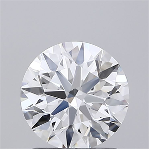 Picture of Lab Grown Diamond 1.51 Carats, Round with Ideal Cut, E Color, VVS2 Clarity and Certified by IGI