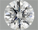 Del inventario de diamantes de laboratorio, 2.03 quilates, Redondo , Color D, claridad VVS2 y certificado IGI