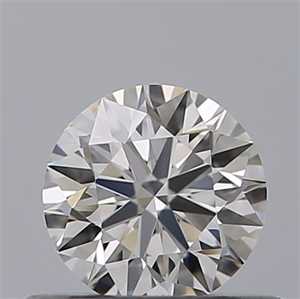 Picture of Natural Diamond 0.42 Carats, Round with Excellent Cut, D Color, VVS2 Clarity and Certified by GIA