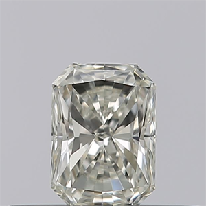 Picture of Natural Diamond 0.26 Carats, Radiant with  Cut, I Color, IF Clarity and Certified by GIA
