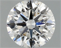Del inventario de diamantes de laboratorio, 0.97 quilates, Redondo , Color D, claridad VS2 y certificado IGI
