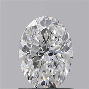 Picture of Natural Diamond 1.01 Carats, Oval with  Cut, E Color, VVS2 Clarity and Certified by GIA