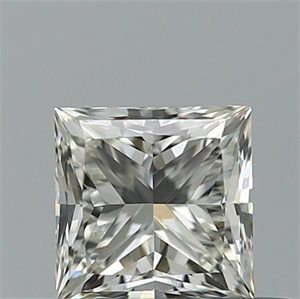 Picture of Natural Diamond 0.50 Carats, Princess with  Cut, H Color, VVS1 Clarity and Certified by IGI