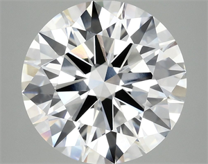 Picture of Lab Grown Diamond 6.19 Carats, Round with Ideal Cut, E Color, VVS2 Clarity and Certified by IGI
