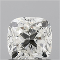 Natural Diamond 1.00 Carats, Cushion with  Cut, I Color, VS1 Clarity and Certified by IGI