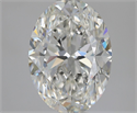 Natural Diamond 2.01 Carats, Oval with  Cut, G Color, VS1 Clarity and Certified by GIA