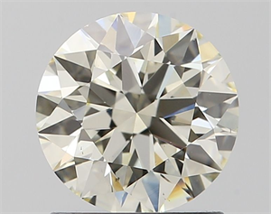 Picture of Natural Diamond 1.21 Carats, Round with Excellent Cut, J Color, VS2 Clarity and Certified by IGI
