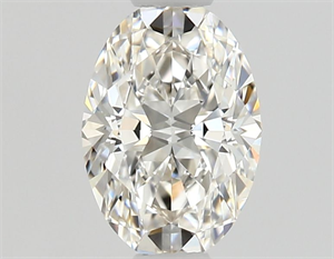 Picture of Natural Diamond 0.51 Carats, Oval with  Cut, G Color, VS1 Clarity and Certified by GIA