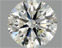 Natural Diamond 0.80 Carats, Round with Excellent Cut, J Color, SI2 Clarity and Certified by GIA