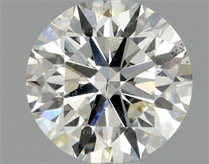 Picture of Natural Diamond 0.80 Carats, Round with Excellent Cut, J Color, SI2 Clarity and Certified by GIA