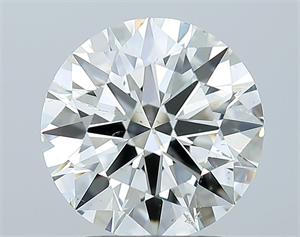 Picture of Natural Diamond 2.33 Carats, Round with Excellent Cut, I Color, SI1 Clarity and Certified by GIA