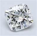 Diamante Natural 1.70 quilates, Del cojín , Color I, claridad VS2 y certificado GIA