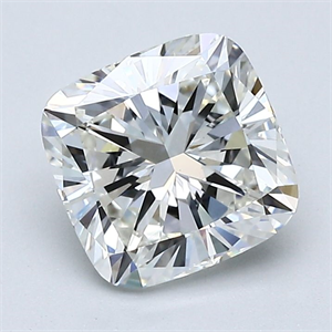 Foto Diamante Natural 1.70 quilates, Del cojín , Color I, claridad VS2 y certificado GIA de