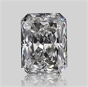 Diamante Natural 0.31 quilates, Radiante , Color F, claridad SI1 y certificado GIA