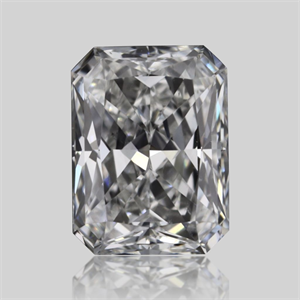 Foto Diamante Natural 0.31 quilates, Radiante , Color F, claridad SI1 y certificado GIA de