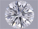 Lab Grown Diamond 1.19 Carats, Round with Ideal Cut, E Color, VVS2 Clarity and Certified by IGI