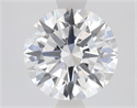 Lab Grown Diamond 1.51 Carats, Round with Ideal Cut, E Color, VS2 Clarity and Certified by IGI