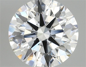 Picture of Lab Grown Diamond 3.02 Carats, Round with Ideal Cut, D Color, VVS2 Clarity and Certified by IGI