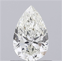 Diamante Natural 0.51 quilates, De pera , Color J, claridad SI1 y certificado GIA