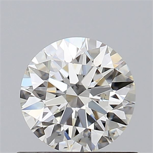Foto Diamante Natural 0.66 quilates, Redondo , Color I, claridad SI1 y certificado GIA de