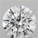 Lab Grown Diamond 1.21 Carats, Round with Excellent Cut, D Color, VVS2 Clarity and Certified by IGI