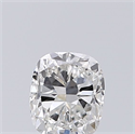 Natural Diamond 0.50 Carats, Cushion with  Cut, G Color, VS1 Clarity and Certified by GIA