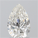 Natural Diamond 1.01 Carats, Pear with  Cut, H Color, VS1 Clarity and Certified by GIA