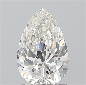 Picture of Natural Diamond 1.01 Carats, Pear with  Cut, H Color, VS1 Clarity and Certified by GIA